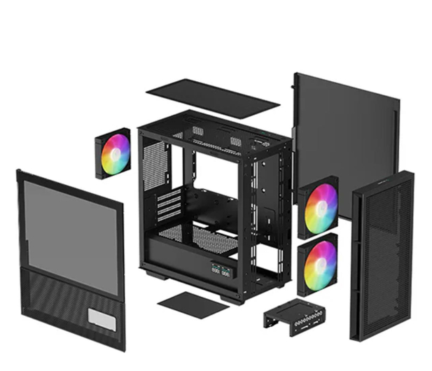 Deepcool OBUDOWA DeepCool CH360 DIGITAL (R-CH360-BKAPE3D-G-1) R-CH360-BKAPE3D-G-1 R-CH360-BKAPE3D-G-1             - 1248535 - zdjęcie 4